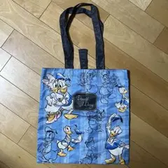 ドナルドダック＆デイジーダック トートバッグ ディズニー 青色