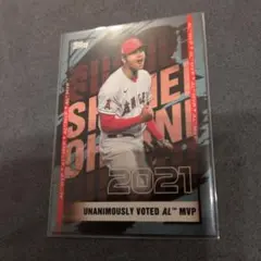 Shohei Ohtani 2021 MVP トレーディングカード