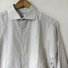 00s USA製 ブルックスブラザーズ ドレスシャツ ストライプ
