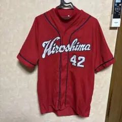 広島カープ BULLINGTON 42番 ユニフォーム