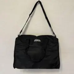【未使用】JOURNAL STANDARD 大容量ブラックボストンバッグ