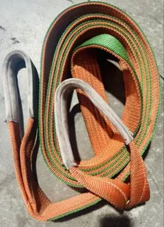 トラスコ中山(TRUSCO) ベルトスリング アイ形 75mm x 5.5m