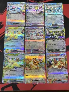 テラスタルフェスex RR ブイズ９種