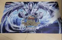【割引有☆詳細PR】遊戯王 氷結界の龍トリシューラ WCQ2011 プレイマット 遊戯王 氷結界の龍トリシューラ プレイマット 北米版