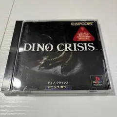美品　DINO CRISIS ディノクライシス　盤面ほぼ傷なし美品　PS1ソフト