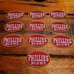 売り切り！！　PHILLIES BLUNT ワッペン10枚セット
