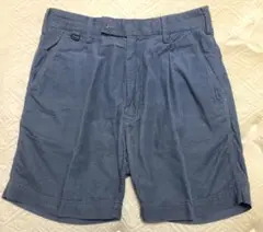 トゥモローランド ブルーワーク コーデュロイショートパンツ