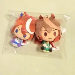 ウマ娘　一番くじ　シンボリルドルフ　トウカイテイオー　ぬいぐるみマスコット