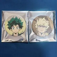 ヒロアカ　僕のヒーローアカデミア 緑谷出久　爆豪勝己　キャラバッジコレクション