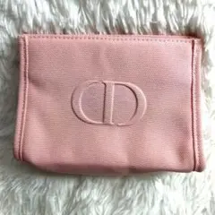 ディオールアメニティポーチピンク