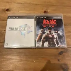 FINAL FANTASY XIII 、鉄拳6　PS3