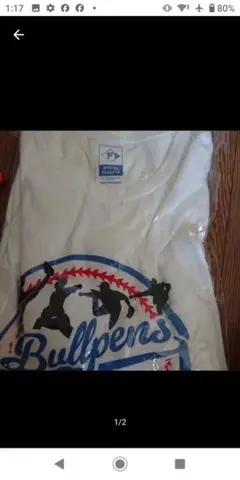 ホワイトファイターズ Bullpen Tシャツ 未使用 フリーサイズ