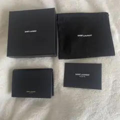 SAINT LAURENT サンローラン レザー 名刺入れ