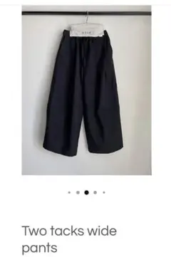 gris two tacks wide pants _XLサイズ