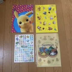 ポケモンクリアファイル、下敷きセット