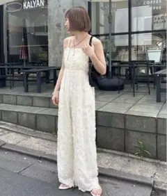 シャイニーフラワーサロペット