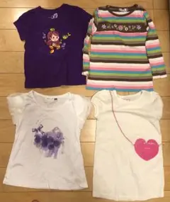 4歳女の子のT-shirts (4枚)