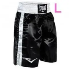 EVERLAST ボクシング トランクス　Lサイズ　黒　エバーラスト