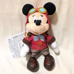 ドリームステイクフライト　ミニー　ぬいぐるみバッジ　ぬいば