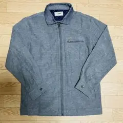 クロコダイル　Crocodile　ジップジャケット　ブルーグレー　メンズ　M