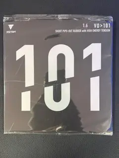 卓球ラバー VICTAS VO＞101 黒1.6 新品