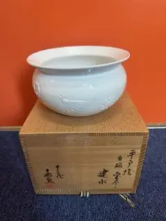 Amazon.co.jp: （884）✿長崎三彩☆横石嘉助作☆魚型置物（大