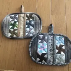 鍋つかみ　ミニタペストリー