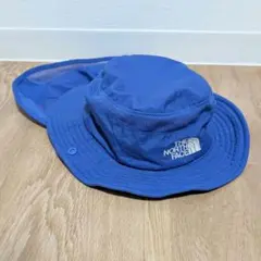 ノースフェイス　サンシールドハット　キッズ　KS　ブルー　メッシュ帽子