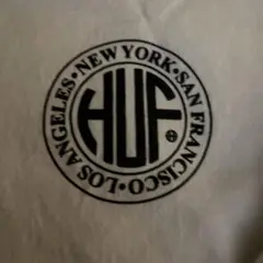 HUF ロングスリーブTシャツ ホワイト