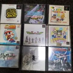 PS1 ゲームソフト 22本セット【ジャンク品】