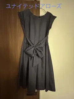 GREEN LABEL RELAXING ダークブルー ワンピース 40