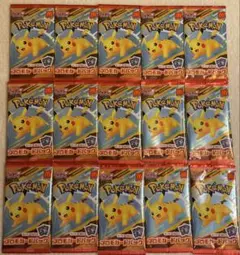 (新品未開封)ポケモンカードMEGA マクドナルドプロモカードパック　15パック