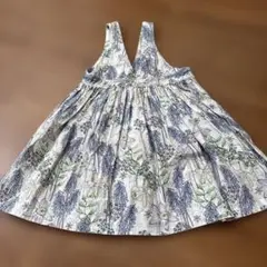 ☆美品☆nino 花柄ワンピース 130 ジャンパースカート