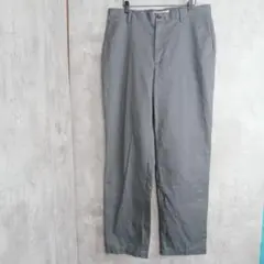 【アマゾンessentials】グレーのチノパン　ウエスト92　34W×33L