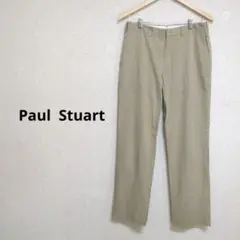 Paul Stuart コットンパンツ　ベージュ　綿100% シンプル