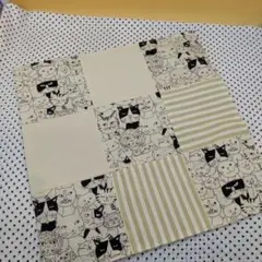 マルチカバー③　猫柄　ハンドメイド