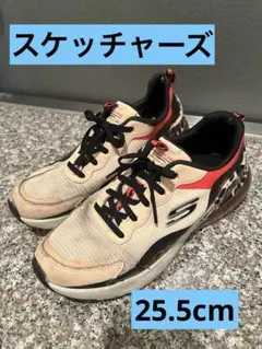 Skechers ヒョウ柄 ランニングシューズ 25.5cm