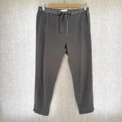 美品✦KEI Hayama PLUS スラックス XL相当グレー ストレッチ素材