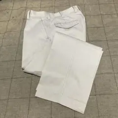 グレー系ワークパンツ サイドジッパー付き