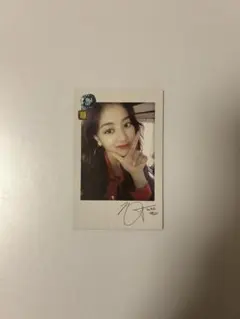 1236.twicetagram ジヒョ トレカ