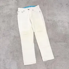エドウィン　パンツ　XS 麻混　ホワイト