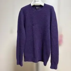 アーペーセー　A.P.C. ニット　パープル