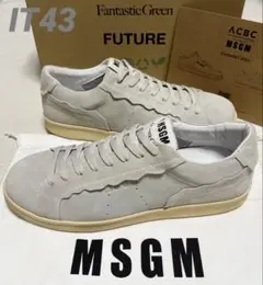 超SALE‼️【新品】MSGM✖️ACBC ライトグレー 43