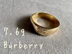 H781 BURBERRY K18 PT1000 リング 5号 - メルカリ