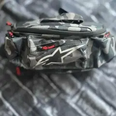 alpinestars ウエストバッグ ヒップバッグ バイク カモフラ柄 迷彩