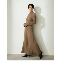 stylemixer フレアニットワンピース
