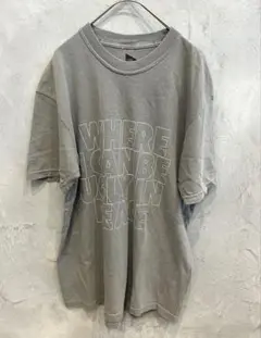 ユナイテッドアローズ ファング 半袖 Tシャツ ロゴ グレー