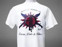 エマーソン•レイク & パーマー　Tシャツ　サイズM 2010年 90s ELPエマーソンレイク&パーマー Tシャツ ヴィンテージ バンド