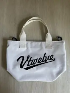 Vtwelve ホワイト トートバッグ