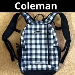 コールマン　チェック柄　リュック　バッグパック　ナップザック　Coleman